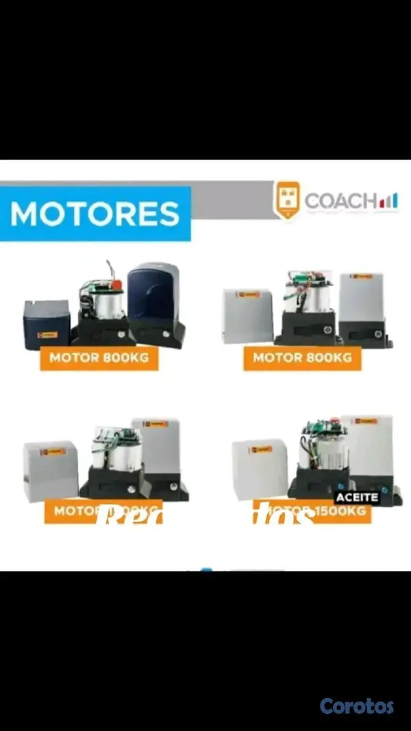 herramientas, jardines y exterior - motor de puerta electrica  2