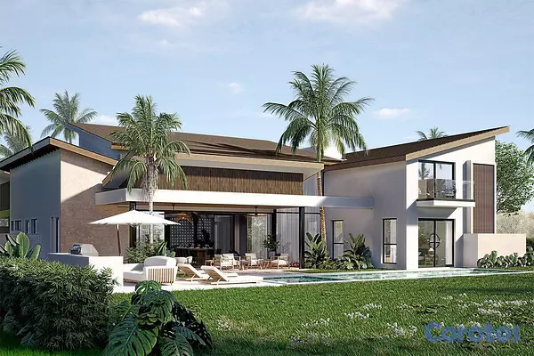 casas vacacionales y villas - En Venta Villa en Casa de Campo la Romana de 5 habitaciones 6