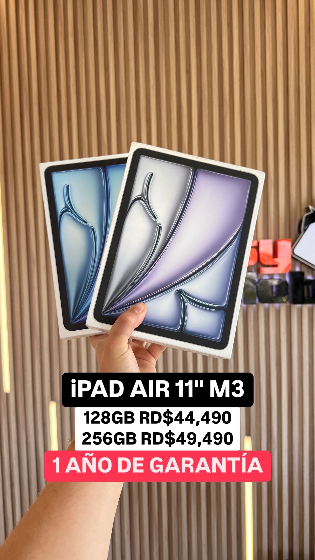 celulares y tabletas - iPAD AIR 11'' M3 128GB/256GB SELLADA 