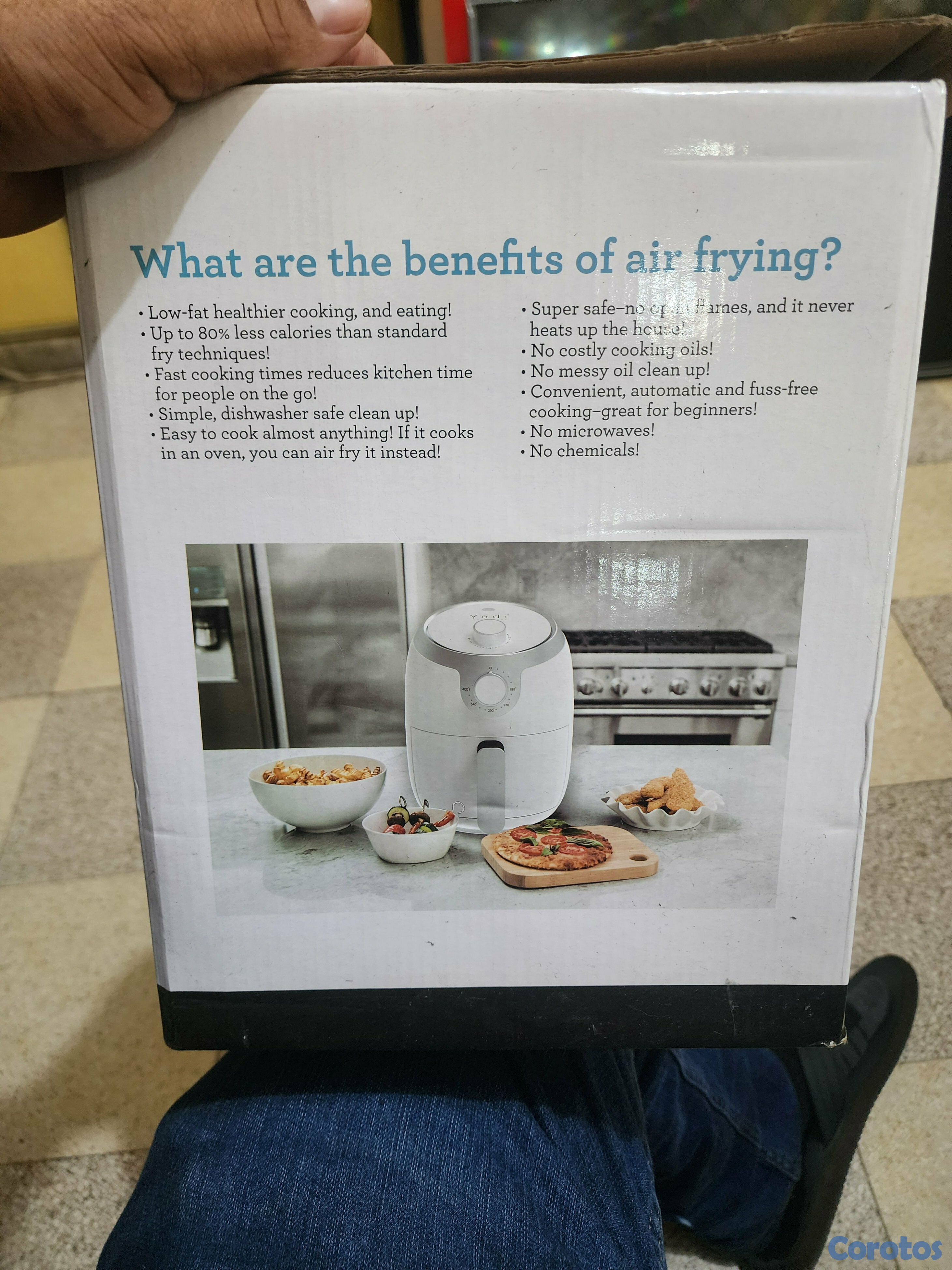 cocina - olla freidora 2 litros  3