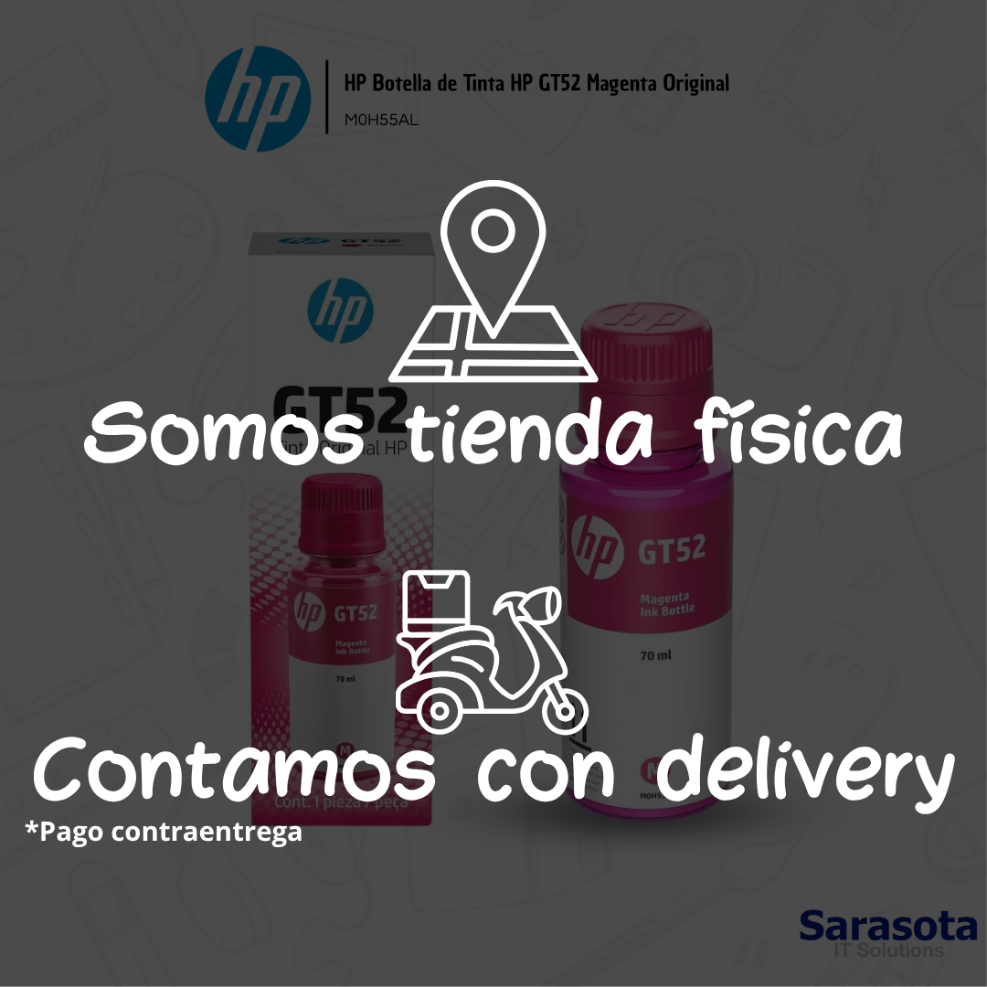accesorios para electronica - HP Botella de Tinta HP GT52 Magenta Original 2