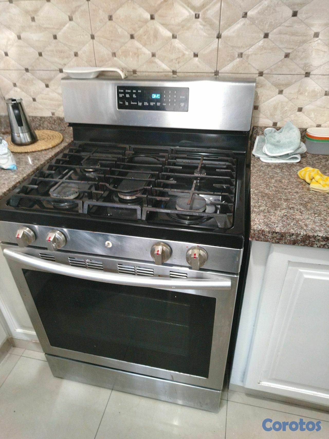 electrodomesticos - ESTUFA SAMSUNG DE ACERO INOXIDABLE  1