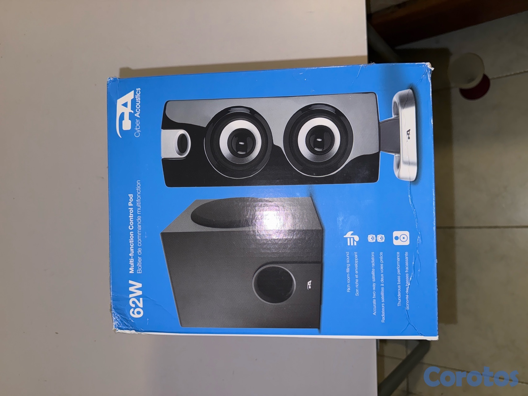 camaras y audio - Vendo Equipo de Sonido Amplificador Acústico Cyber Acoustics; Home Teather..!  7