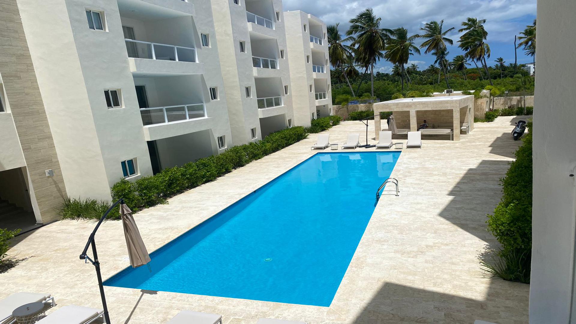 apartamentos - Apartamento de 2 habitaciones en Punta Cana, cerca de todo 7