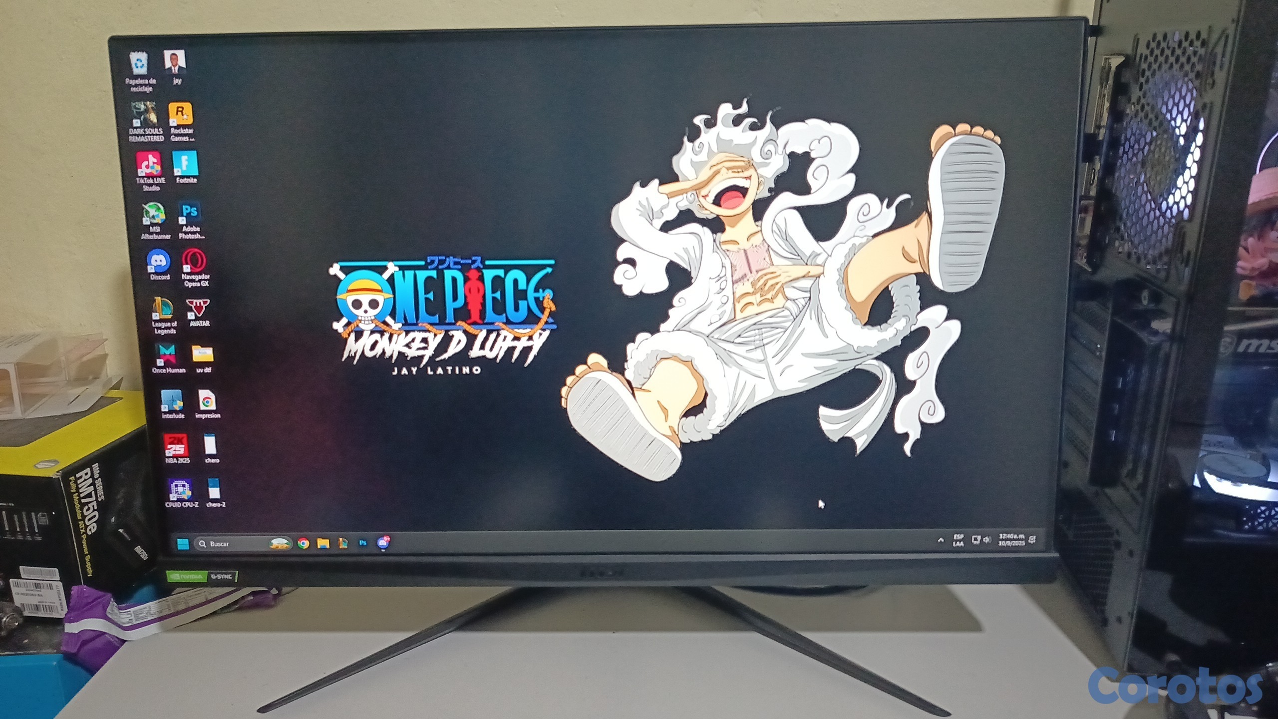 computadoras y laptops - Monitor MSI 27 Pulgadas 165hz IPS 7