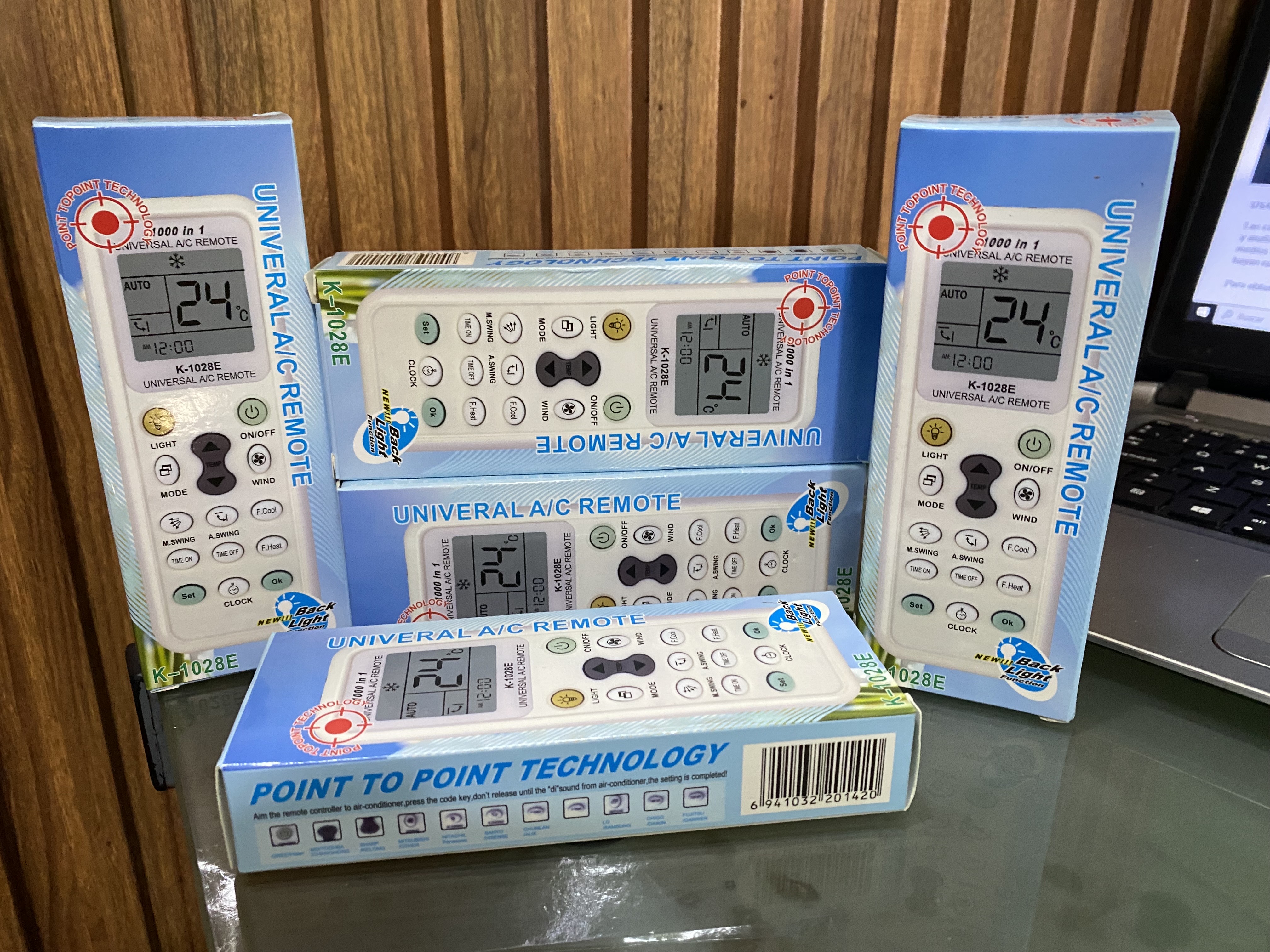 otros electronicos - control universal para aires acondicionados  2