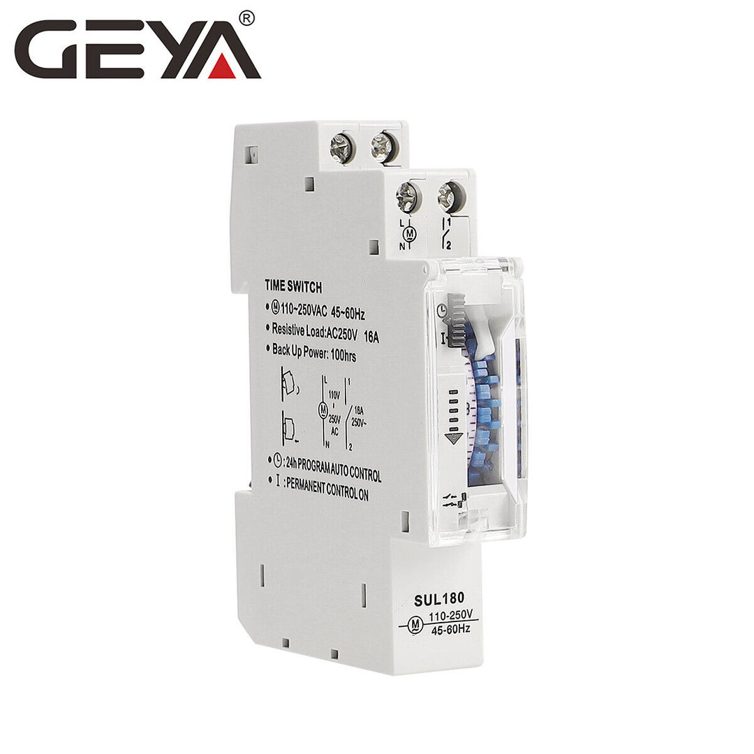 otros electronicos - Mechanical Timer relay Switch 96 times on/off Time Set Rang 15 Mins AC110-250V 3