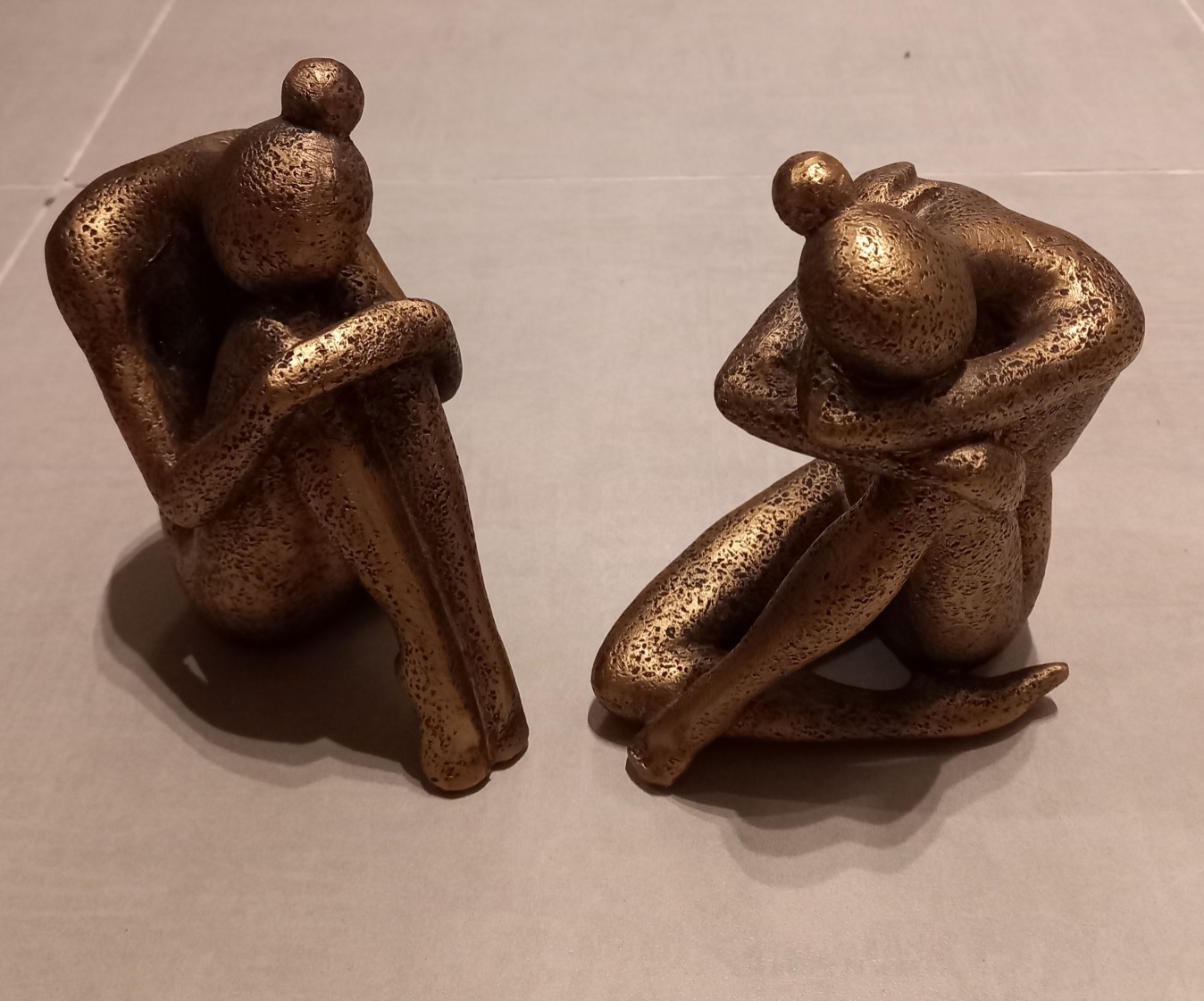 decoración y accesorios - Escultura ladies bronce 3