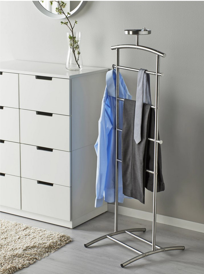 decoración y accesorios - Perchero GRUNDTAL Galán, ac inox 128 cm