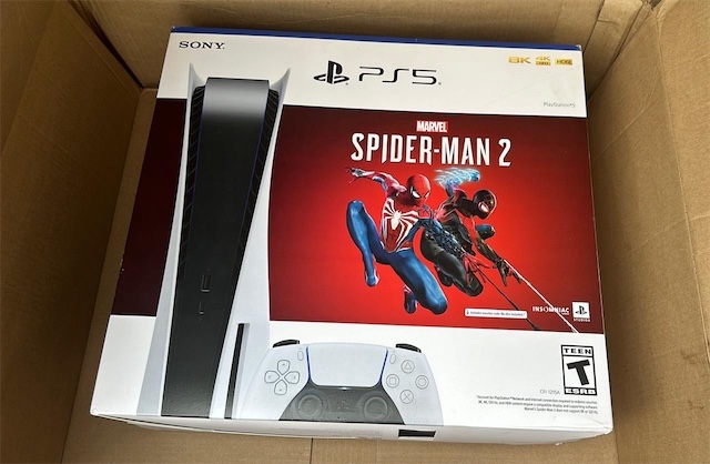 consolas y videojuegos - PlayStation 5 disco versión Spiderman 2