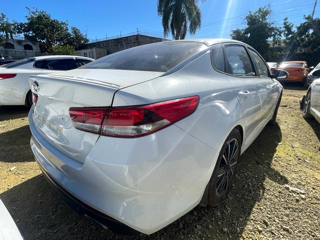 carros - KIA K5 2017 BLANCO 2