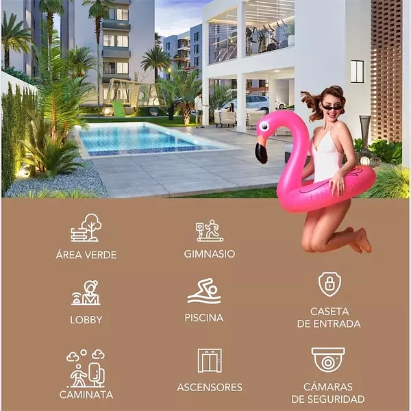 apartamentos - Apartamento en plano de venta en Los llanos de Gurabo 6