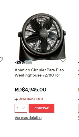 electrodomesticos - ABANICO EN SUPER OFERTA - CASI NUEVO - 2900 RD$ 1