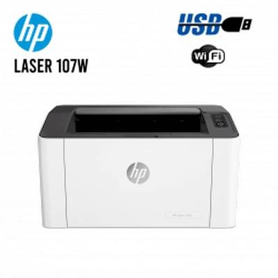 impresoras y scanners - IMPRESORA HP LASERJET 107W (4ZB78A)- WIRELESS PRINTER - B/W - LASER - 8.5 X 11 H 1