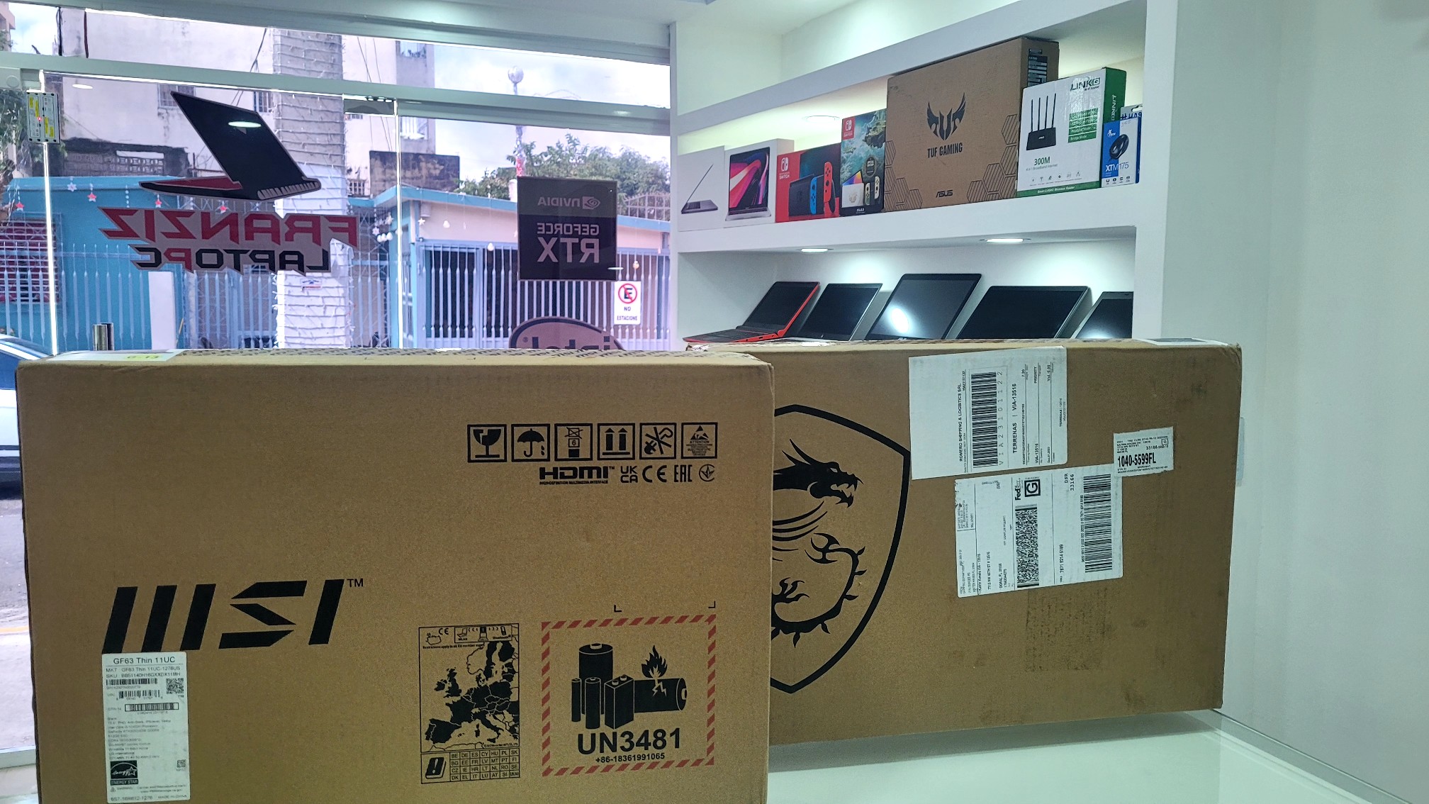 computadoras y laptops - msi Gaming Core i5 11th Gen Ram 16gb Disco 512gb Nvidea RTX 3050 4GB New Sellada