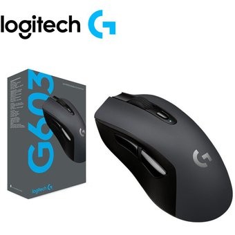 computadoras y laptops - MOUSE LOGITECH G603 LIGHTSPEED WIRELESS Y BLUETOOTH GAMING, COLOR NEGRO