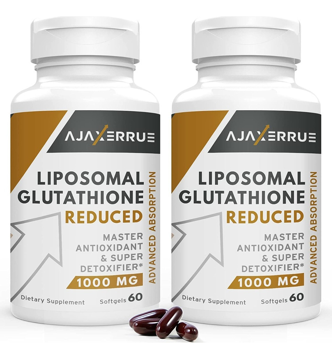 Salud y Equipamiento Médico - Glutation 60 Capsulas Ajaxerrue - - Unidad A $4448 1