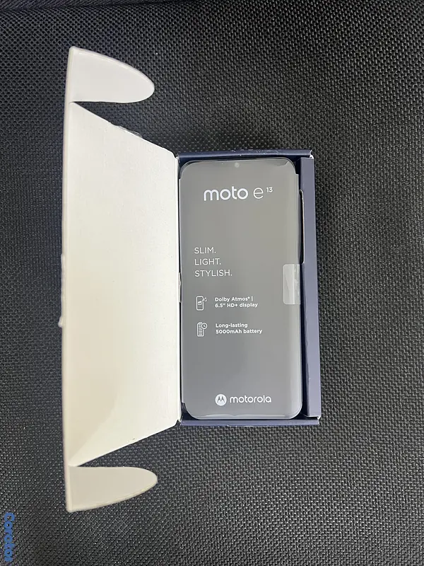 celulares y tabletas - Motorola moto e13 64GB, NUEVO caja abierta 2