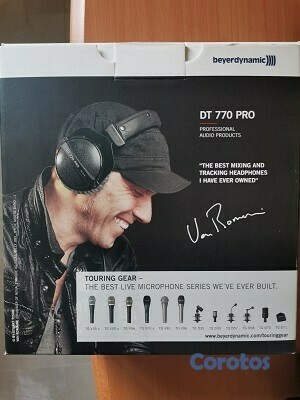 camaras y audio - Beyerdynamic DT 770 Pro 80 Ohms auriculares studio 8