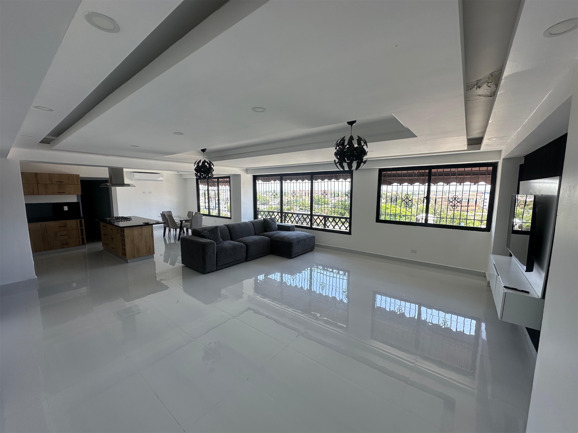 apartamentos - Venta de penthouse 265 en Alma Rosa 1 Santo Domingo este  5