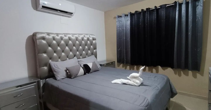 apartamentos - Airbnb 1ER NIVEL AMUEBLADO CON PISCINA Y GYM EN LA AUTOPISTA DUARTE 5