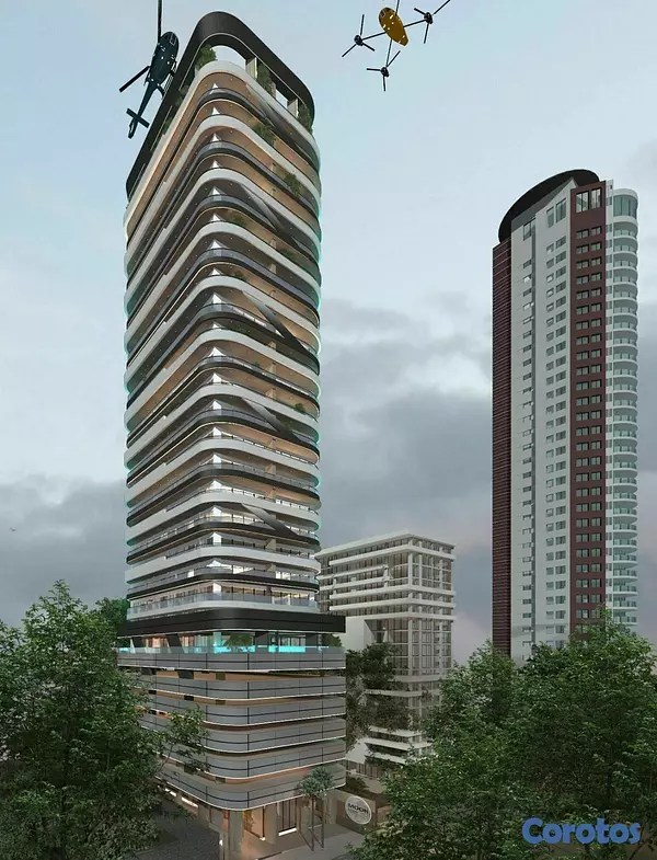 penthouses - Penthouse en la Av. Anacaona piso 24 y 25  9