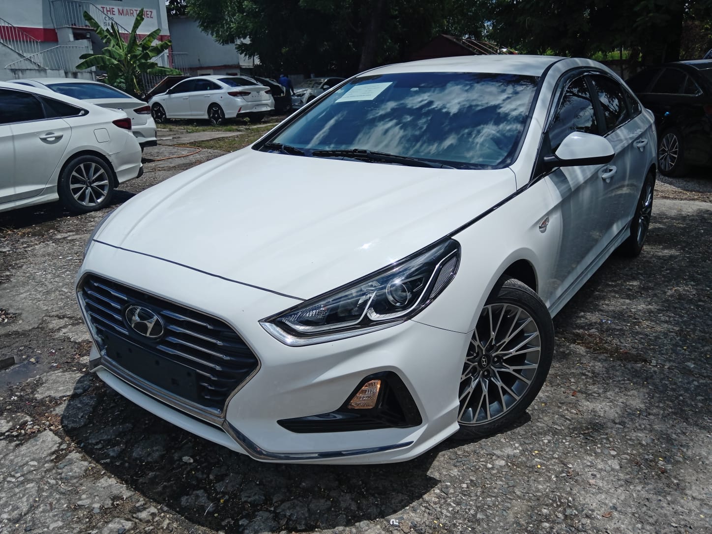 carros - HYUNDAI SONATA NEW RISE 2020 BLANCO 1