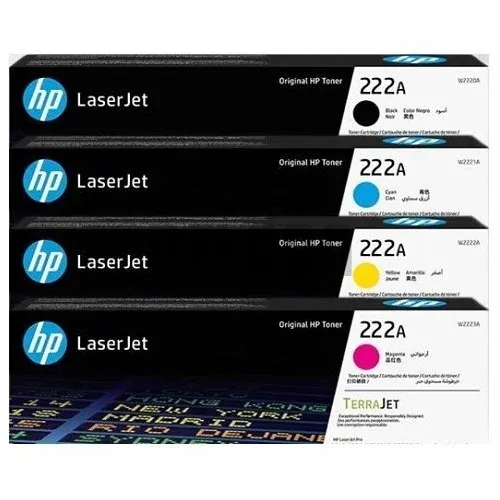 impresoras y scanners - TONER HP 222A - EN TODOS LOS COLORES   2
