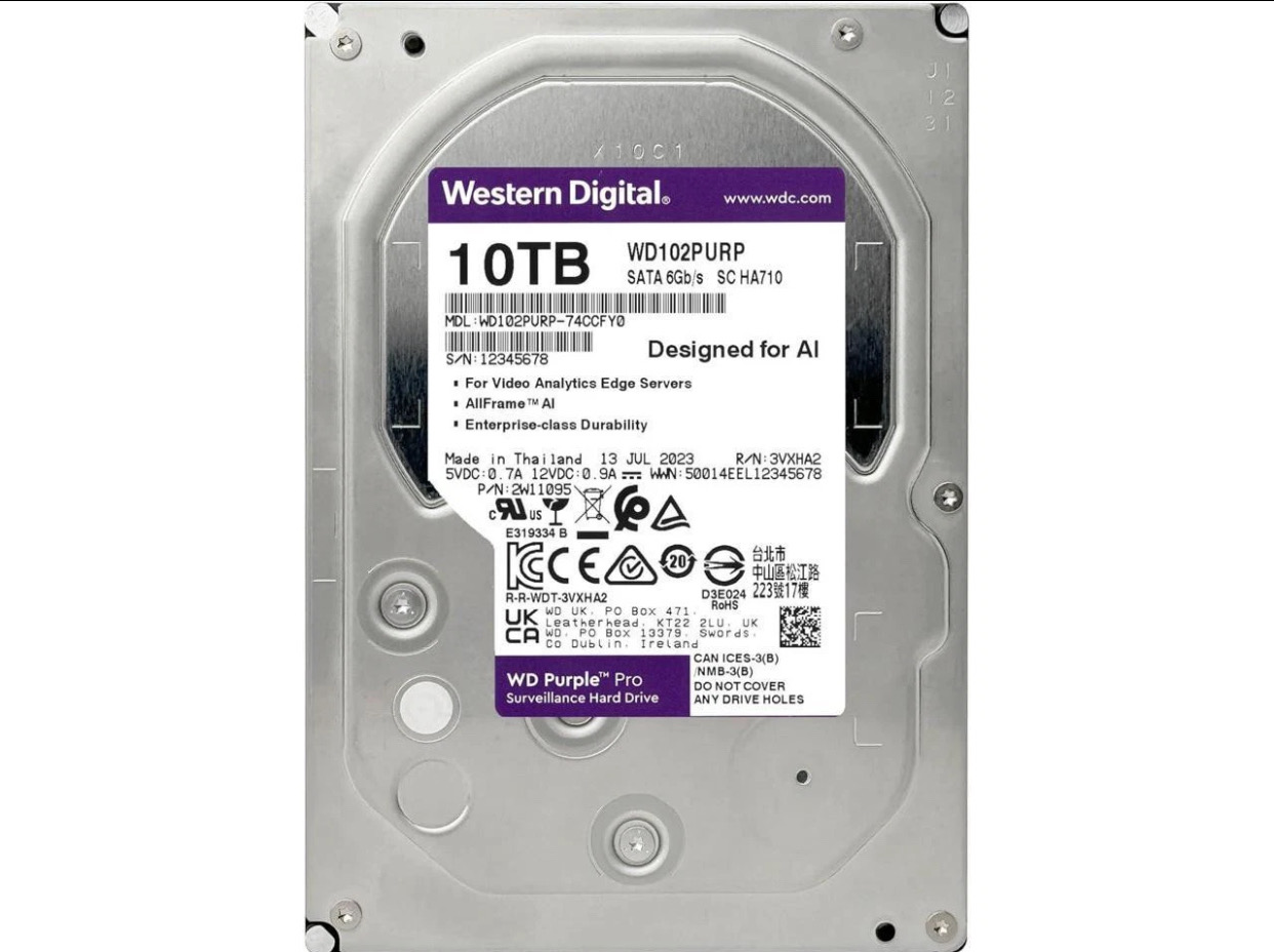computadoras y laptops - Wsterm Digital purpura 10TB  3