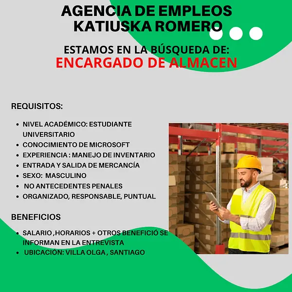 empleos disponibles - Empleos varios 4