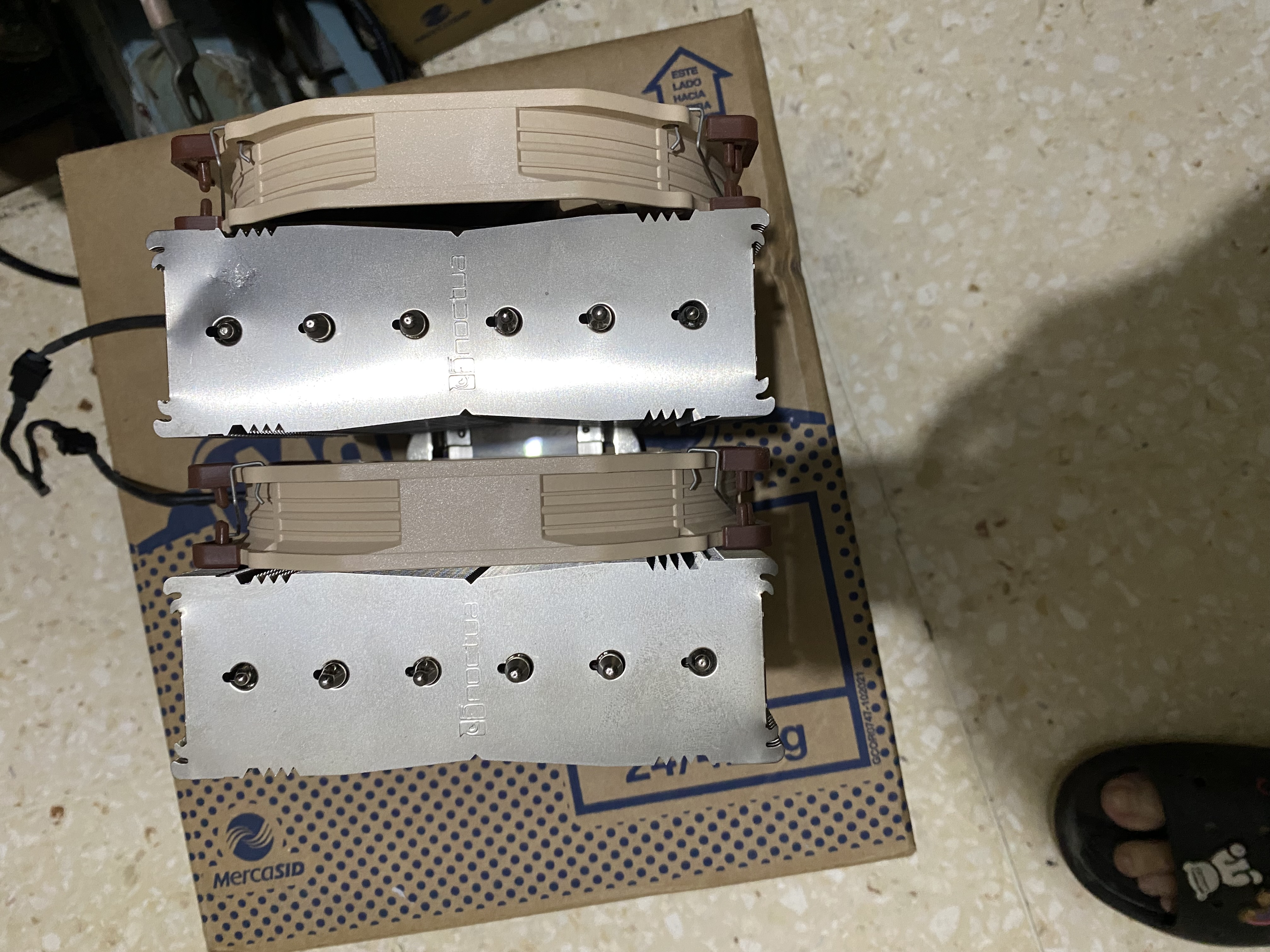 computadoras y laptops - CPU COOLER NOCTUA NH-D15 MARRON 3