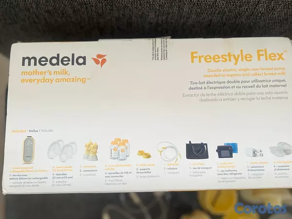 cuidado y nutricion - Vendo extractor de leche Medela Freestyle Flex 5