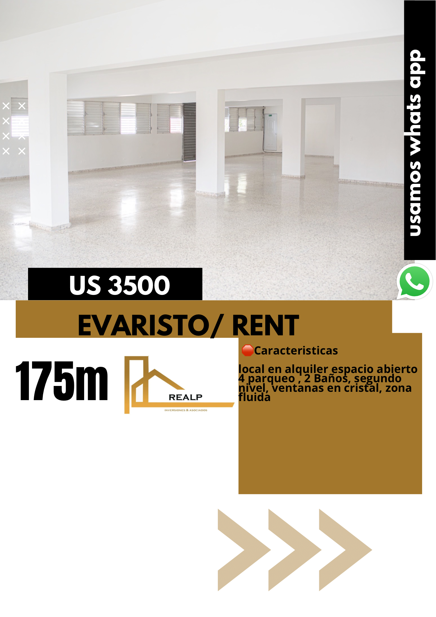 oficinas y locales comerciales - Local en Evaristo céntrico  0