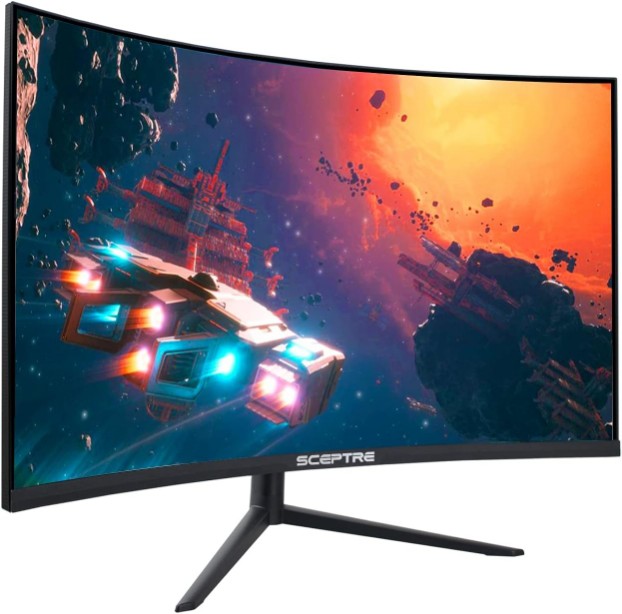 computadoras y laptops - OFRRTA MONITOR SCEPTRE C32 CURVED de 32 Pulgadas LN