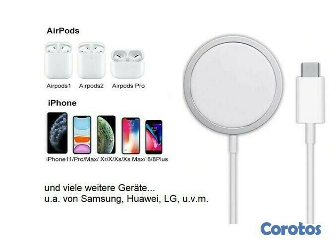 celulares y tabletas - Cargador magnético para IPhone - Cable Magsafe 5