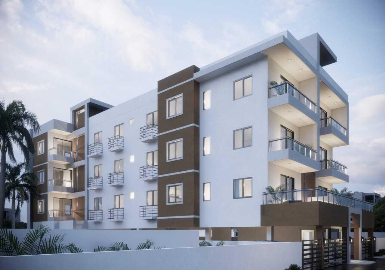 apartamentos - Apartamento de tres habitaciones en segundo nivel con terraza privada. 2