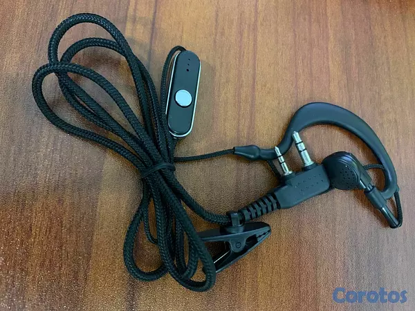 camaras y audio - AUDIFONOS PARA RADIOS DE COMUNICACION NEGROS  3