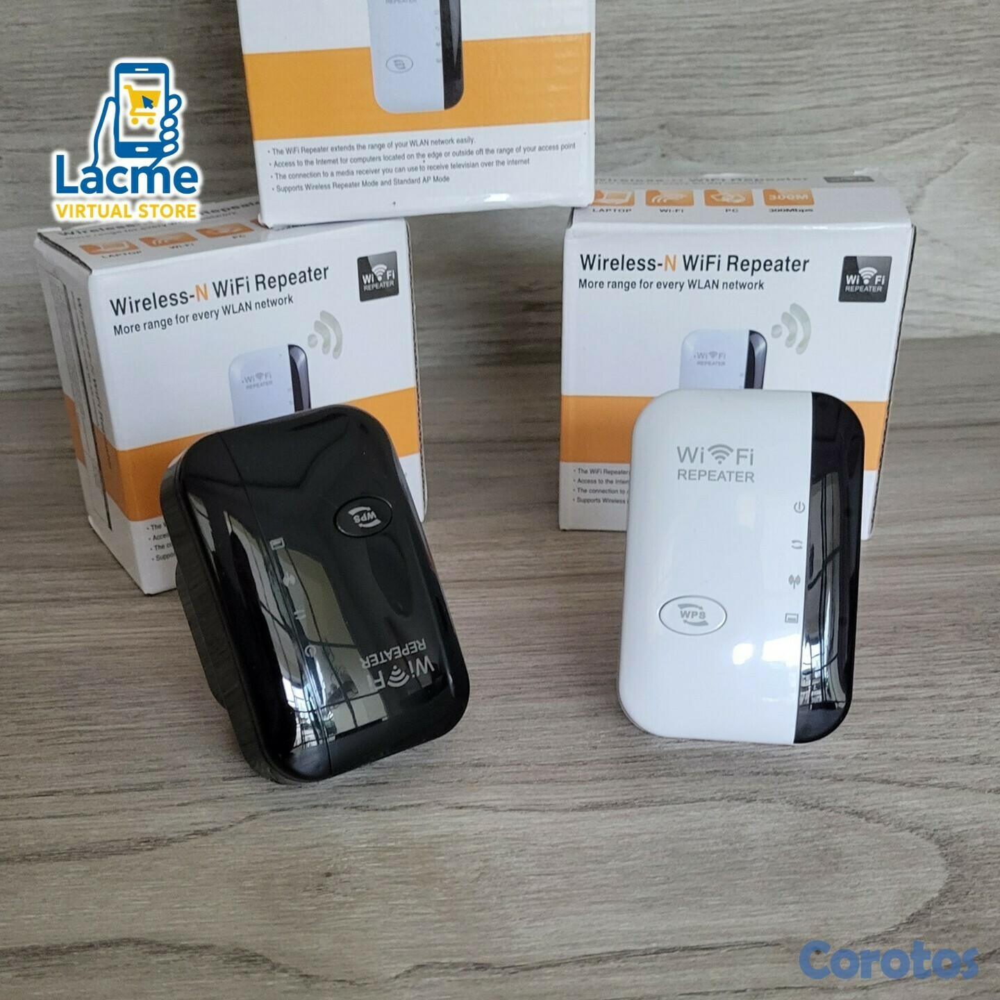 otros electronicos - Repetidor WiFi WIRELESS 4