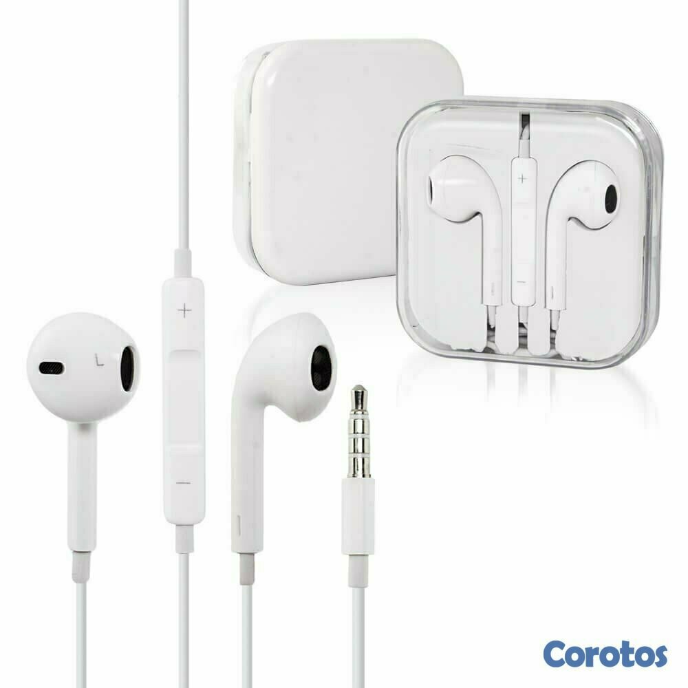 camaras y audio - Audifonos blancos conector Jack 3.5 1
