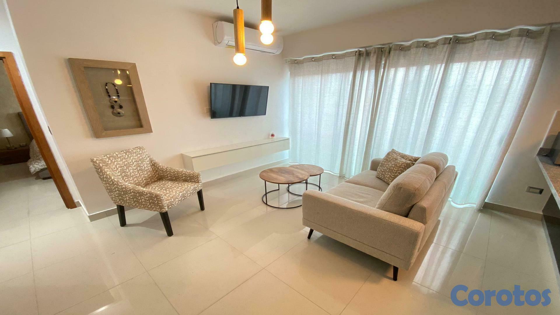 apartamentos - Apartamento Amueblado en Piantini 3