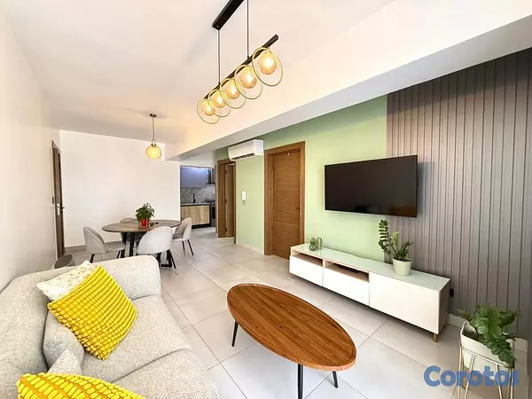 apartamentos - alquiló con o sin muebles renacimiento una habitación 1.5 baños parqueo ascensor 9