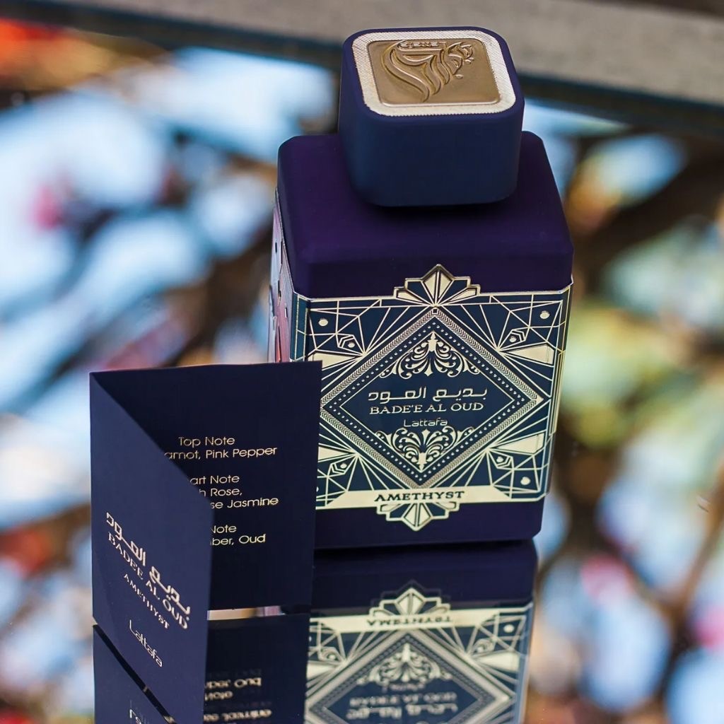 joyas, relojes y accesorios - Perfumes LATTAFA BADEE AL OUD AMETHYST - NUEVO, ORIGINAL , RD$ 2,900 NEG
