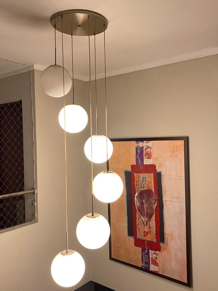 decoración y accesorios - Preciosa lámpara de globos 