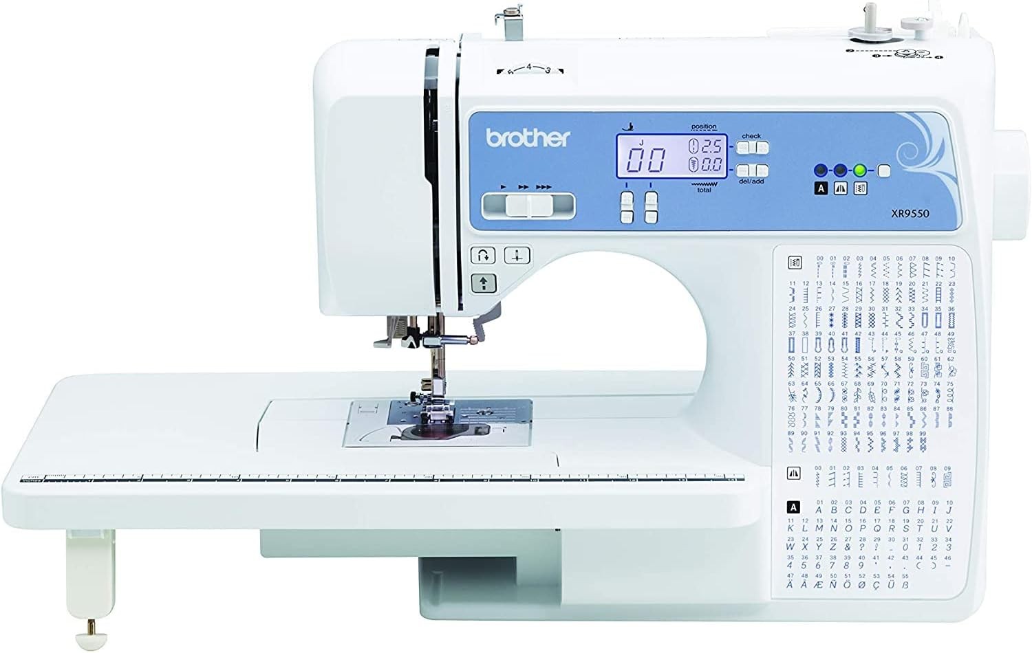 electrodomesticos - Brother XR9550 Máquina de coser y acolchar, computarizada pantalla LCD  1