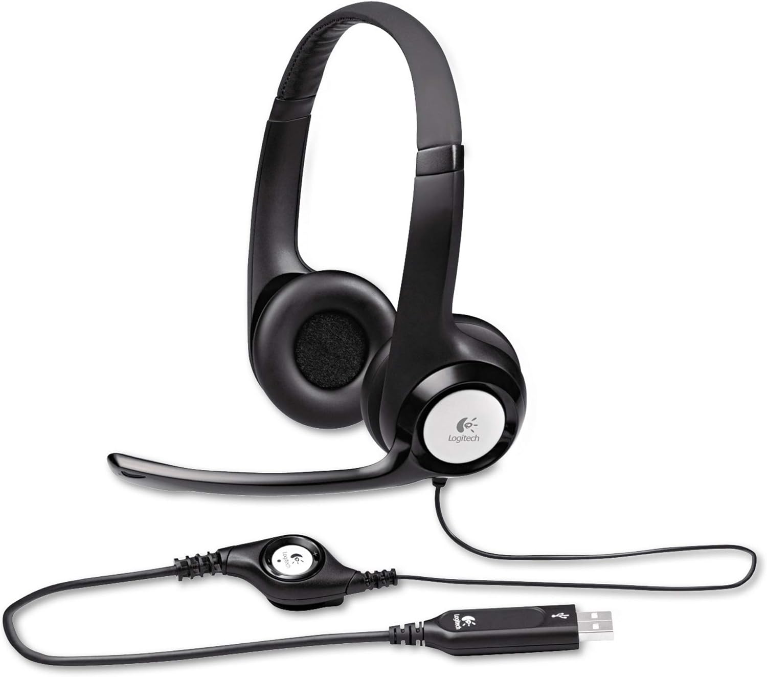 otros electronicos - Logitec Headset Noise Cancelling Nuevo H390 1