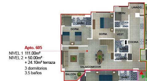 apartamentos - LUJOSO PROYECTO DE APTOS, ZONA UNIVERSITARIA 1