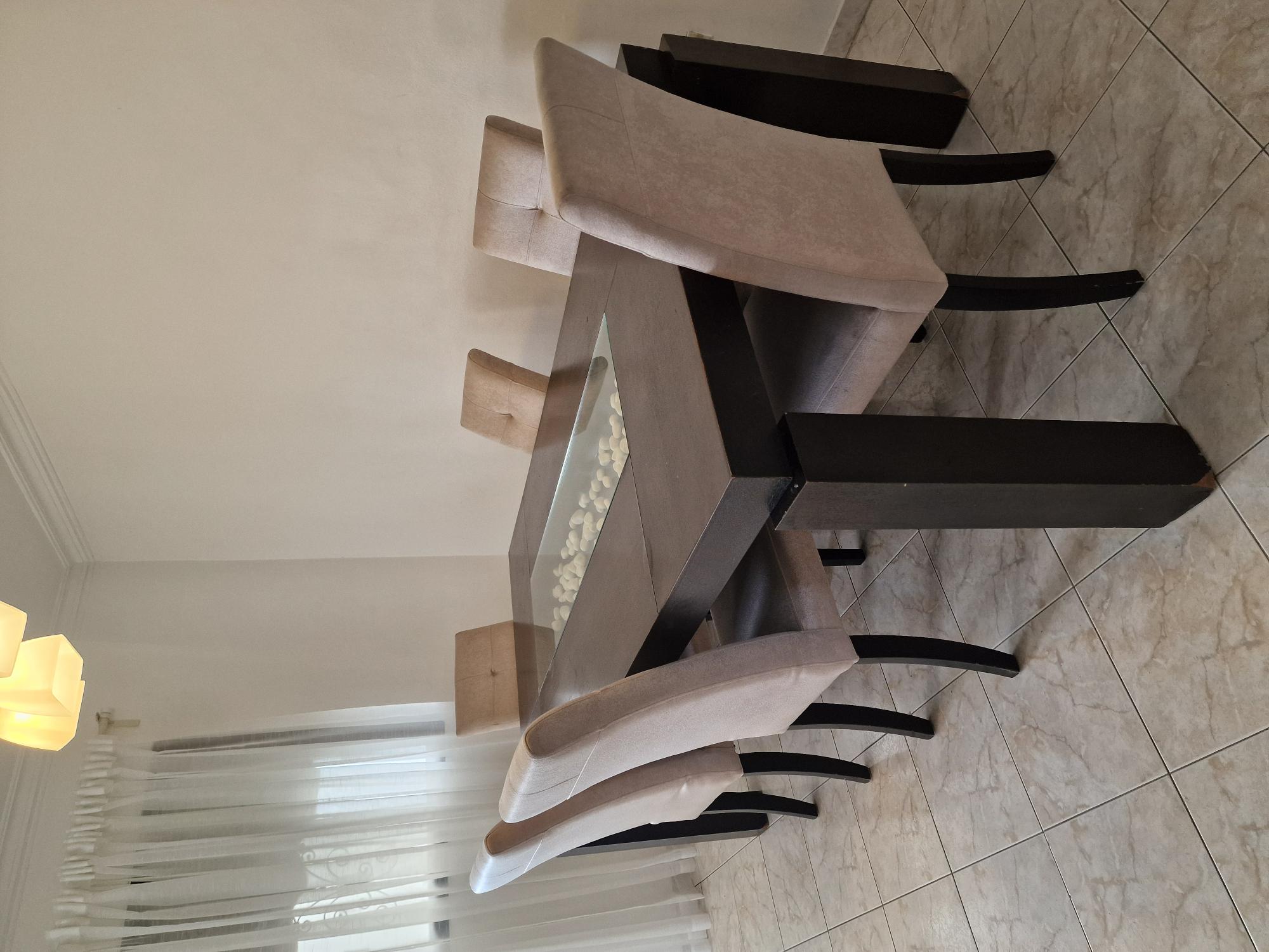 muebles y colchones - Juego de Comedor 6 sillas