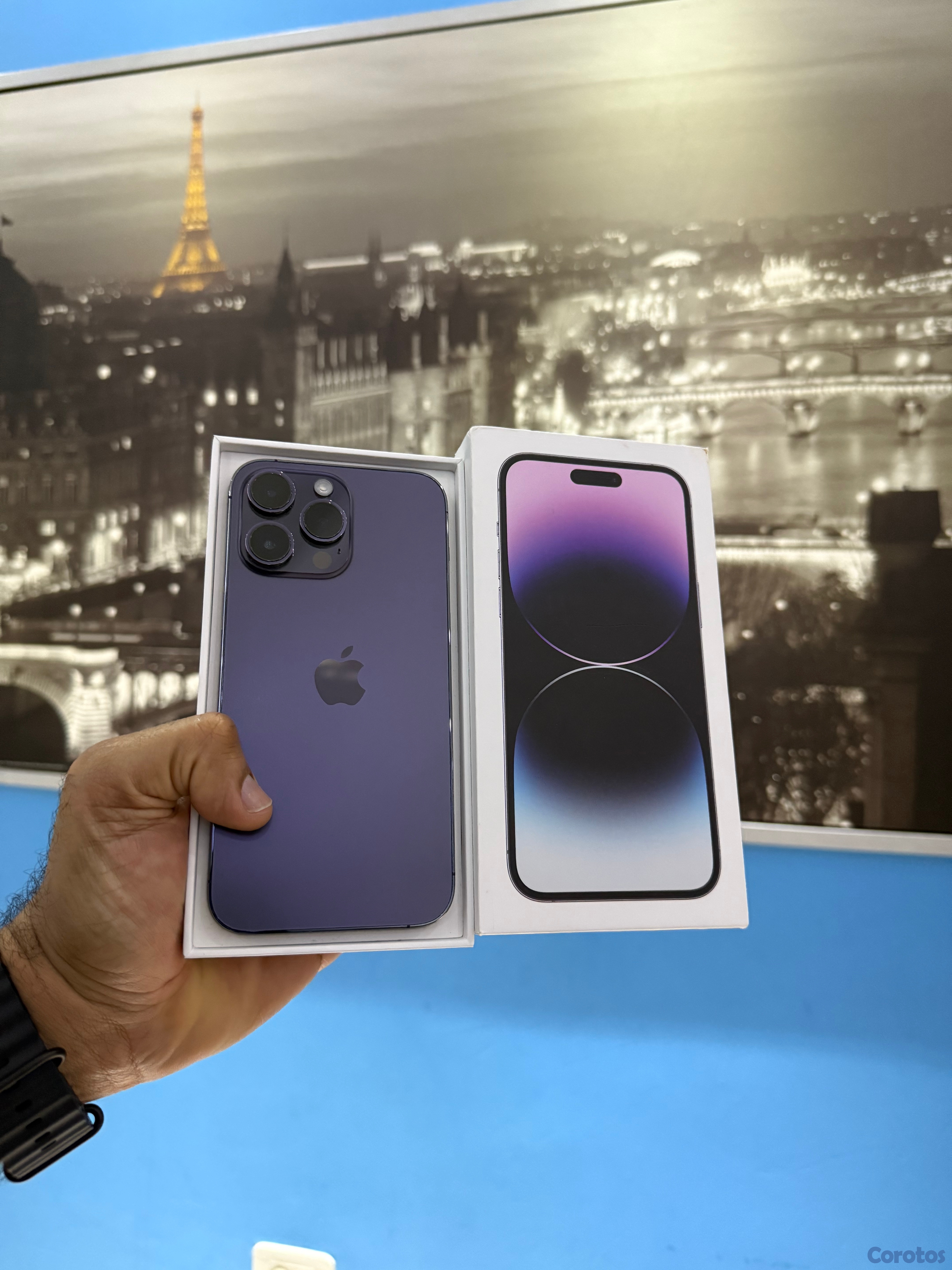 celulares y tabletas - iPhone 14 Pro Max 256GB Como Nuevo, RD$ 45,995 NEG 1