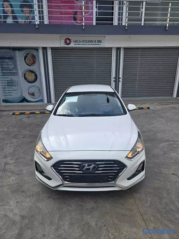 carros - HYUNDAI SONATA NEW RISE 2018 BLANCO GASOLINA 14