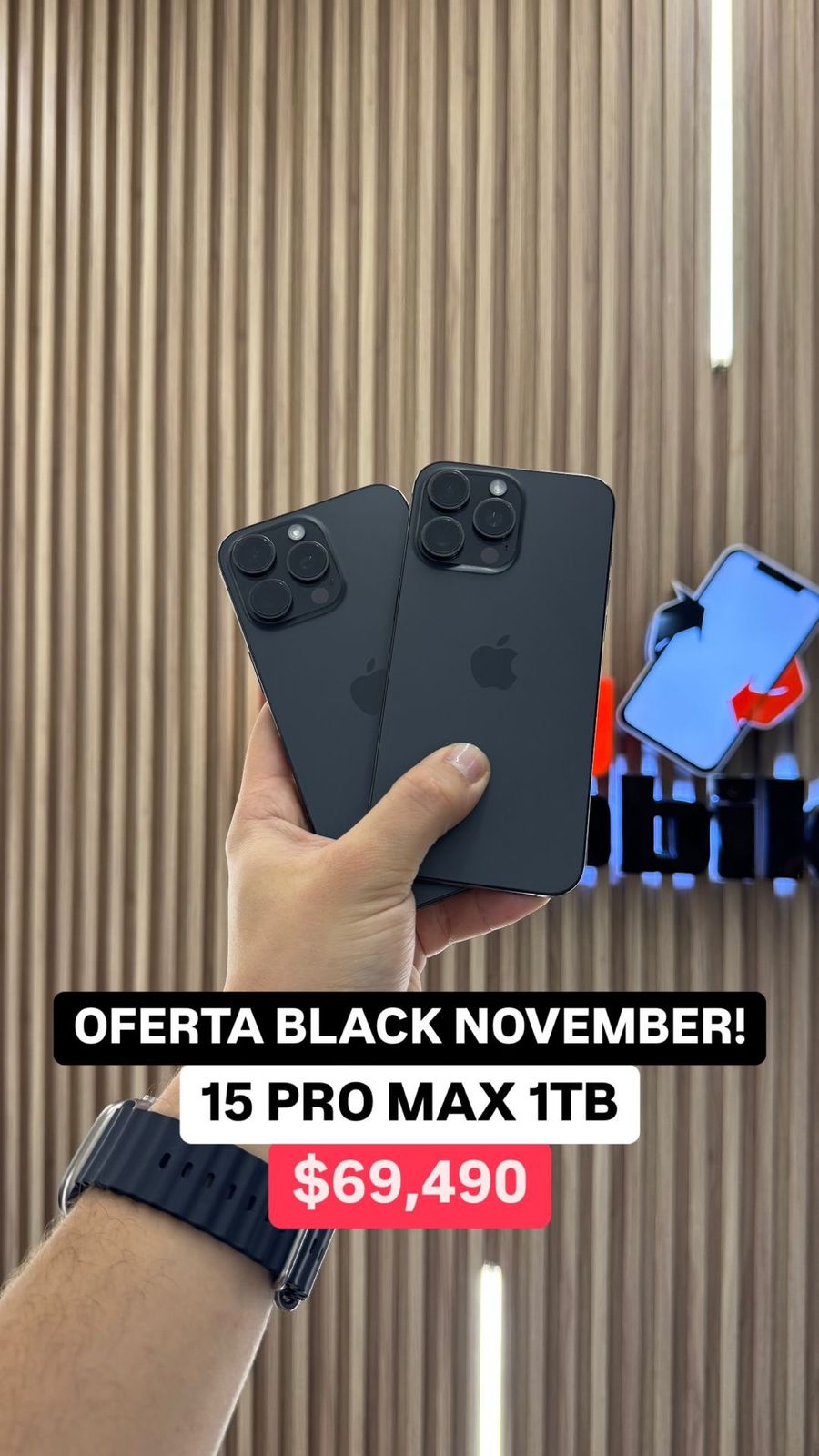 celulares y tabletas - iPHONE 15 PRO MAX 1TB  0